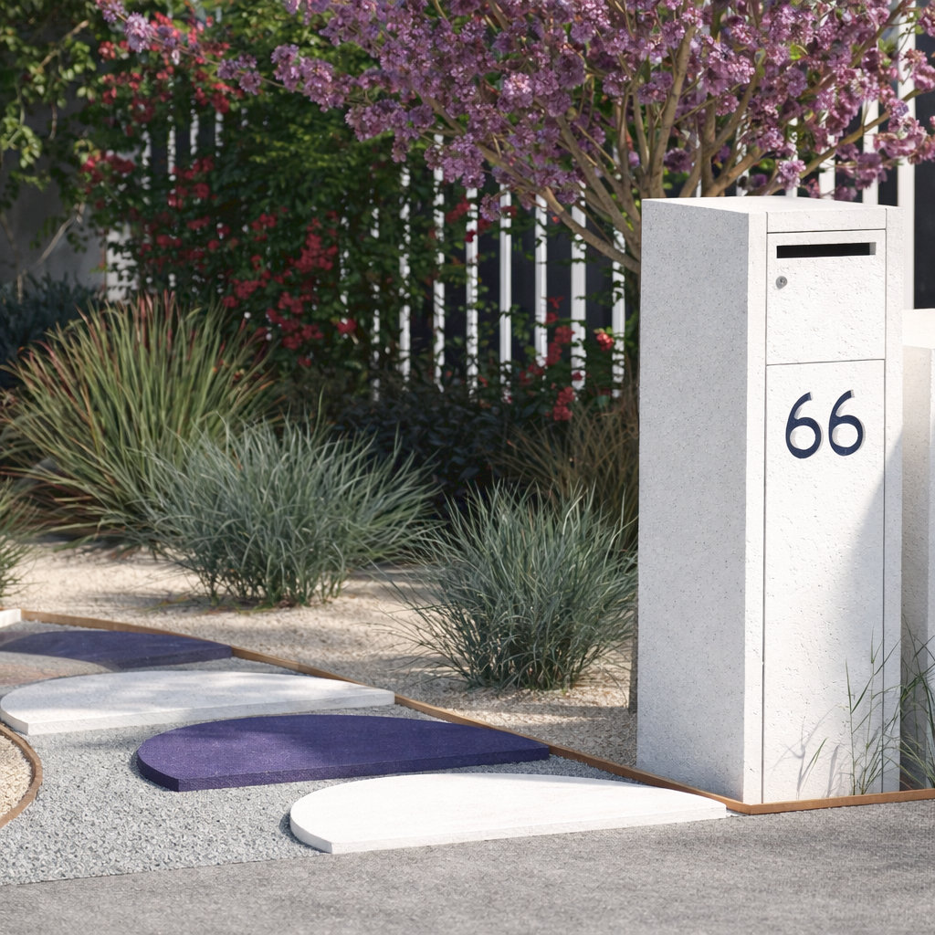 Garden entrance in Grimaud